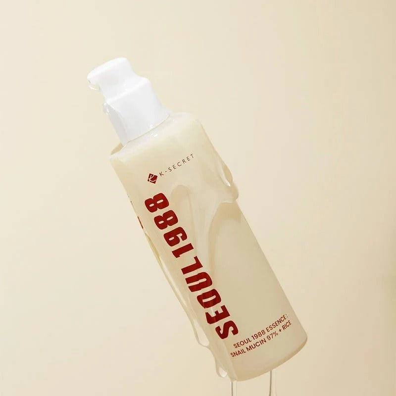 K‑SECRET- Seoul 1988 Essence: Snail Mucin 97% + Rice