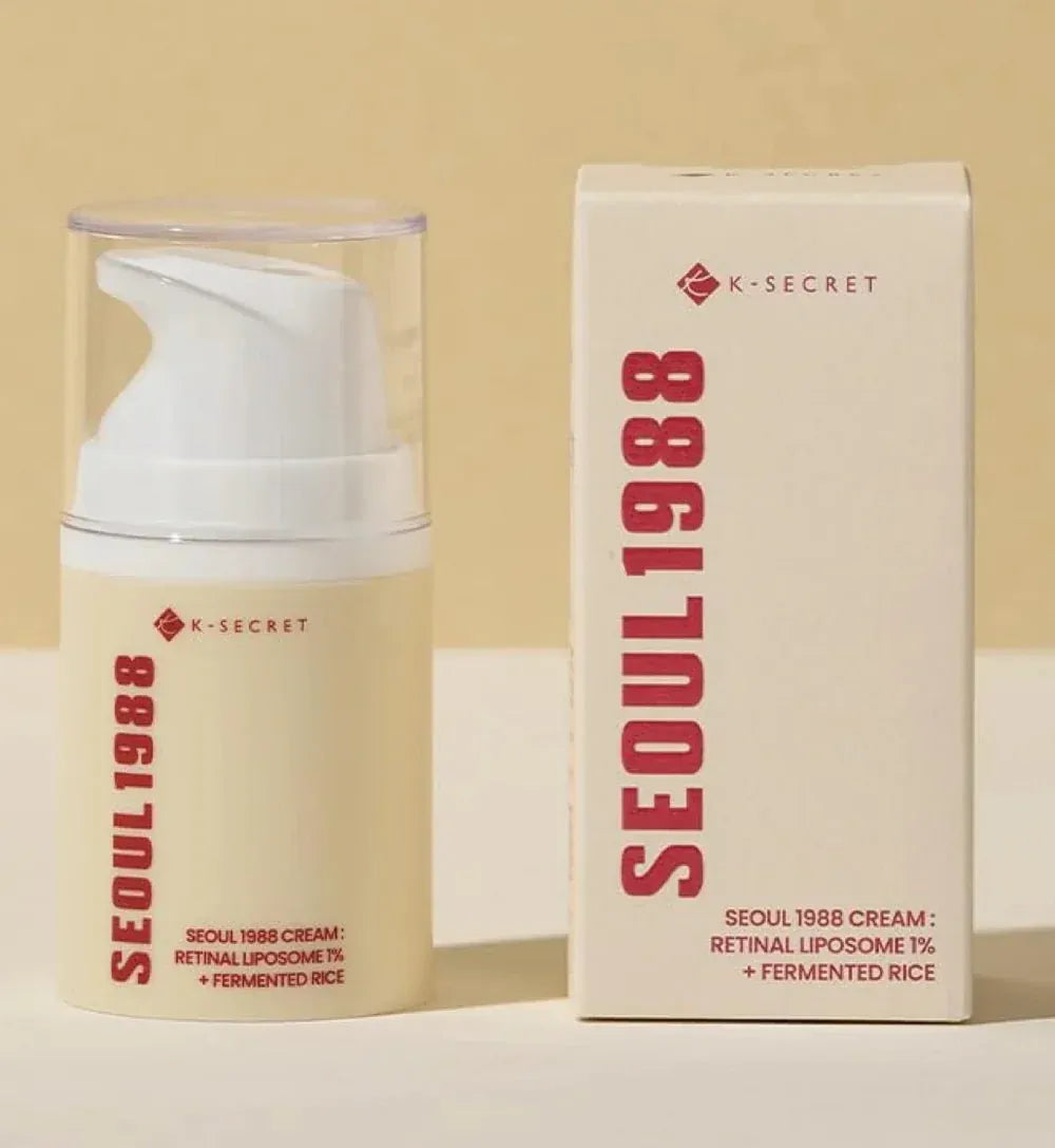 K-SECRET - SEOUL 1988 Cream: Retinal Liposome 1% + Fermented Rice