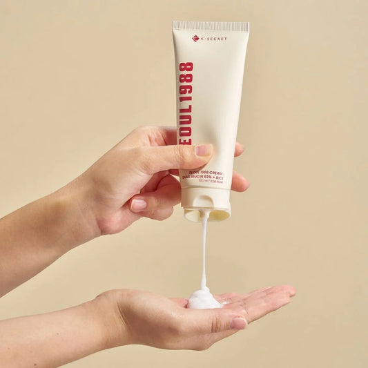 K‑SECRET - Seoul 1988 Cream Snail Mucin 93% + Rice